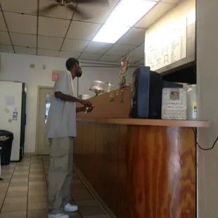 Inside of Carlos Home Cooking..