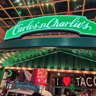 Entrance from inside hotel and casino