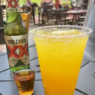 Mango Margarita with a Grand Marnier splash! #delish