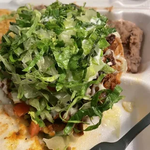 a plate of food