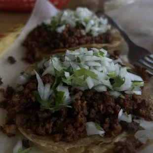 Chorizo tacos