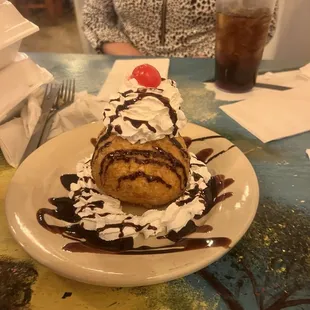 Fried ice cream
