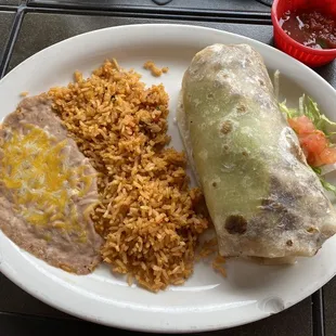 Carne asada burrito