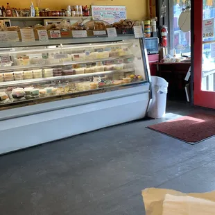 a view of the deli counter