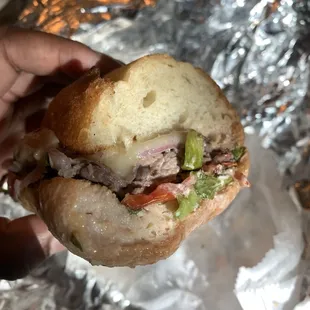 21. Hot Roast Beef &amp; Provolone On Baguette