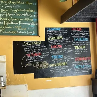 The extra menu that most people do not post.