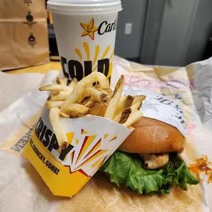 #14 bbq chicken sandwich combo $11.19