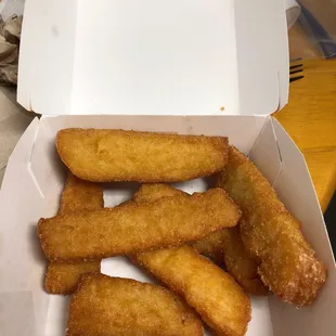 French Toastix with missing syrup??