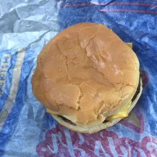 Double cheeseburger (tiny)