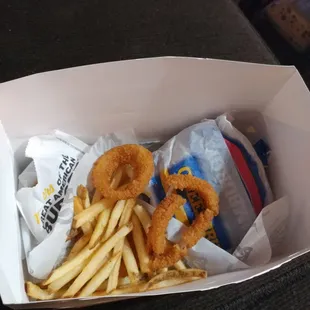Two onion rings....two..