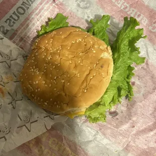 I ordered a Famous Star with Cheese Combo and the bun had mold on it ........