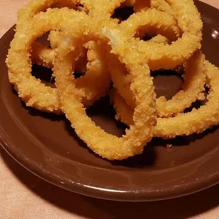 My guy went with Onion Rings for a side.