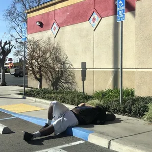 Beware of handicapped here