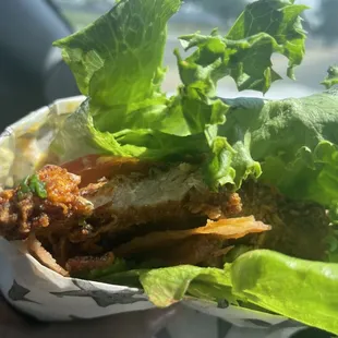 Hand-Breaded Bacon Swiss Chicken Sandwich