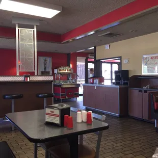 Inside the Carl's Jr