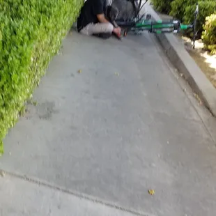 I went to eat that this Carl's jr. Place was nice but I was bombarded by 2 people asking for money, I turned around and walked away.