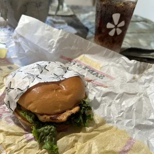 My delicious Charbroiled BBQ Chicken Sandwich