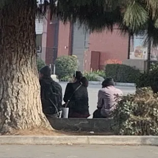 This is pretty typical when I visit this location anymore. It's a hangout for those with no place better to be.