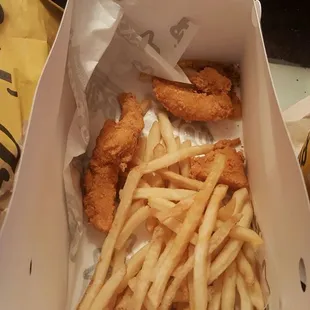 So called &quot;Chicken tenders&quot;. They look more like deep fried turds. Disappointed.