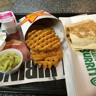 food, waffles