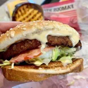 Beyond famous star with no cheese and no mayo. I added my own vegan sauce lol but this is seriously so good! I'm obsessed!