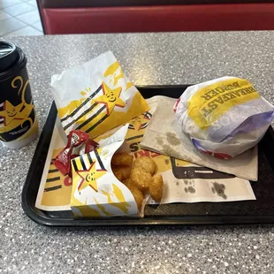 The Breakfast Burger Combo