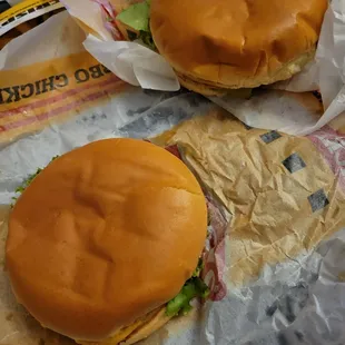 served on wrong bun.