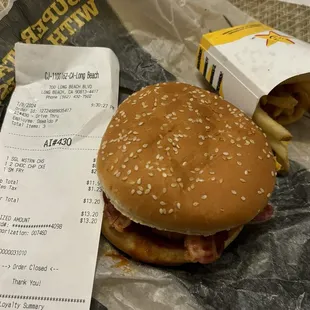 The employee forgot to give me the cookies I bought.