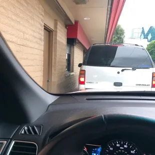 Drive-through window