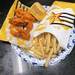 3 Piece - Hand-Breaded Chicken Tenders Combo