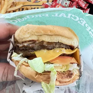 California Classic Double Cheeseburger