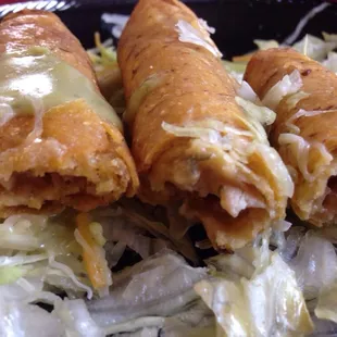 Chicken Taquitos.. Krispy &amp; yummy