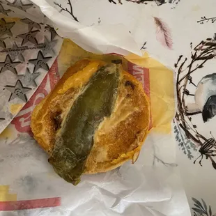 That&apos;s the sad little chili pepper on my sandwich.