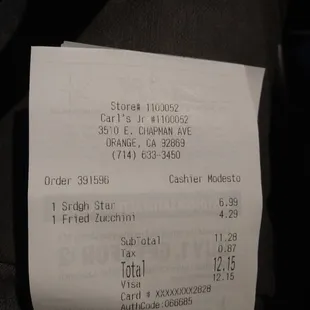 Receipt 391596