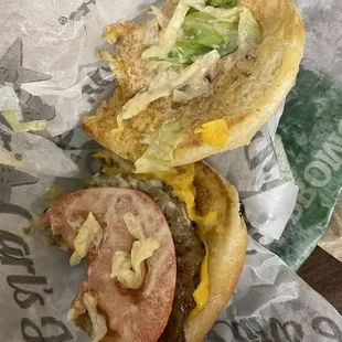 Is that lettuce or paper from the shredder??