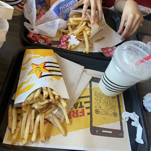 Fries and Milk Shake