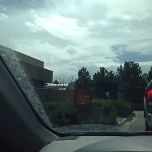 Drive thru .- yes please