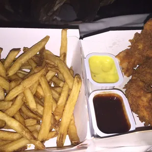 seafood, fish and chips, fish, food