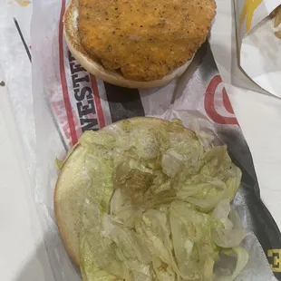 Spicy Chicken Sandwich.