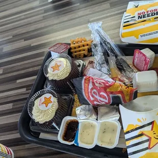 B Western bacon gone. Sorry no photo lol. Everything else excellent chicken tenders Great service  Arturo always in good mood