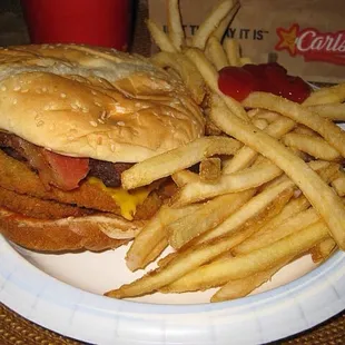 Western bacon cheeseburger