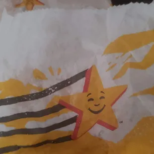 Bag of 6 piece chicken stars