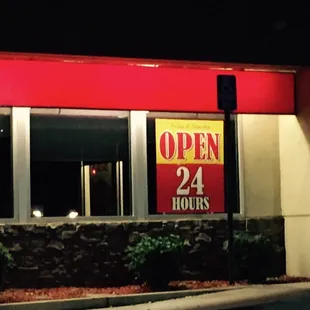 Not 24 hours, they need to take sign down.