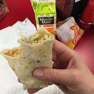 Big country breakfast burrito
