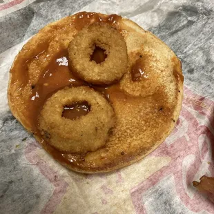 Pitiful onion rings