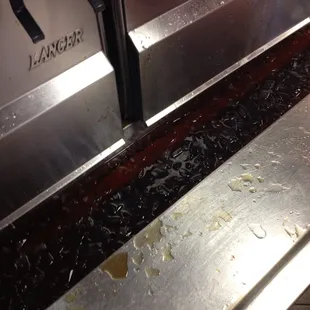 This is just one of the MANY reasons why this is the worst fast food restaurant I've ever been to.