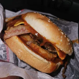 Need a Western Bacon, after all that grocery shopping...lol