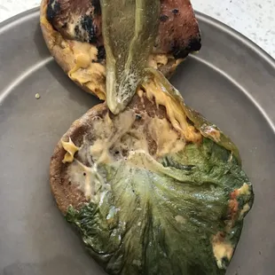 This is a shameful Santa Fe chicken sandy ‍
