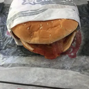Double Western Bacon Cheeseburger Sandwich ($5.49)