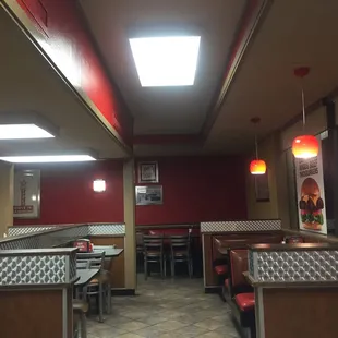 It has nice tables and a lot